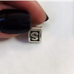 “S” Charm from Pandora (authentic)